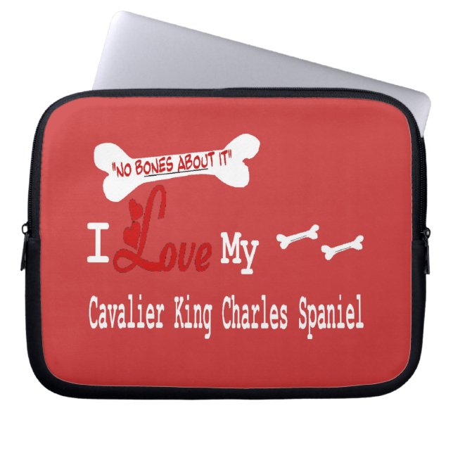 I Liebe My Cavalier King Charles Spaniel Laptopschutzhülle (Vorderseite)