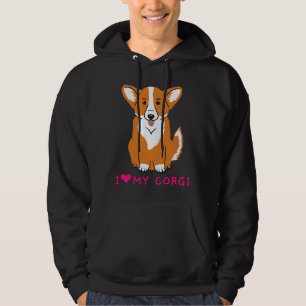 I Liebe My Corgi 714 Hoodie