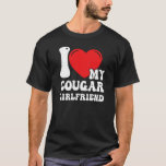 I Liebe My Cougar Girlfriend Heart Birthday GF T-Shirt<br><div class="desc">i Liebe meine Freundin,  das Herz,  die Freundin,  das Design der Freundin,  die Freundin,  die Freundin,  das Sprichwort,  die Liebe meine Freundin,  das Zitat meiner Freundin,  die Liebe,  die Liebe meine Freundin lustig,  das Paar, Ehefrau, Valentine, Valentinstag, Romantik, Beziehung</div>