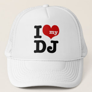 I Liebe My DJ Truckerkappe