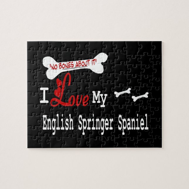 I Liebe My English Springer Spanisch (Horizontal)