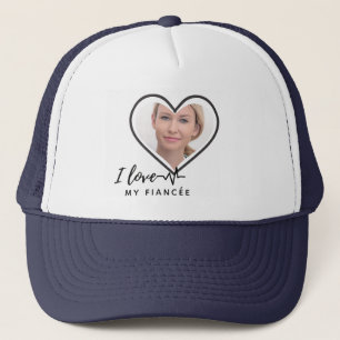 I Liebe My fiancée - Personalisiert Best Friend Ni Truckerkappe