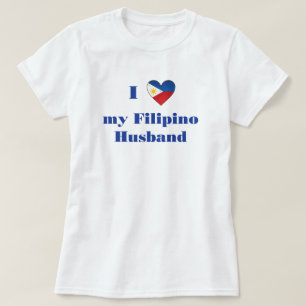 I Liebe My Filipino Husband 1 T - Shirt