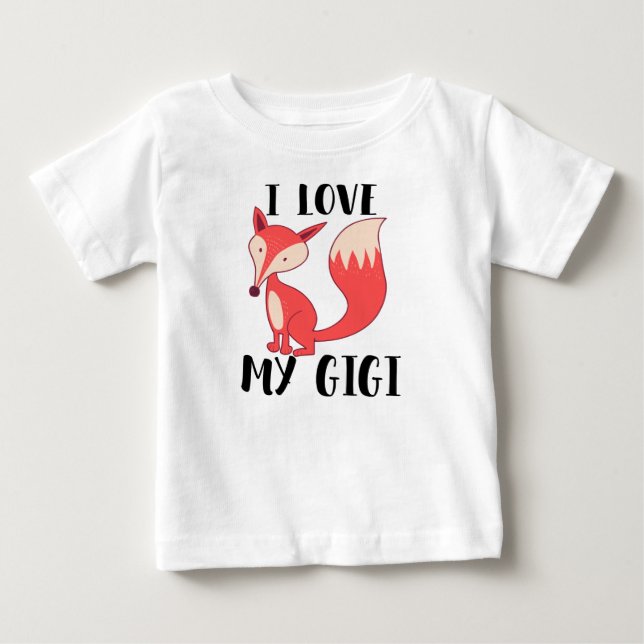 I Liebe My Gigi Baby T - Shirt (Vorderseite)