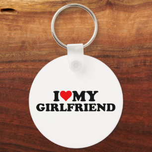 I Liebe My Girlfriend 3WH1 Schlüsselanhänger