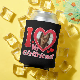 I Liebe My Girlfriend Ehefrau Ehemann Foto Dosenkühler