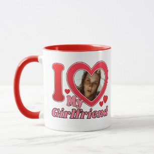 I Liebe My Girlfriend Ehefrau Ehemann Foto Tasse