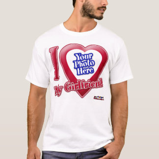 I Liebe My Girlfriend - Foto T-Shirt