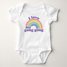 I Liebe My Gong Gong - Niedlicher Regenbogen