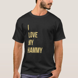 I Liebe My Hammy - Cudly Hamster T-Shirt