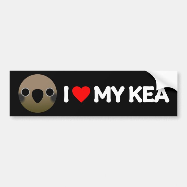 I LIEBE MY KEA AUTOAUFKLEBER (Vorne)