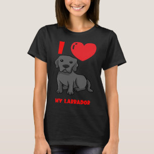 I Liebe My Labrador 3 T-Shirt