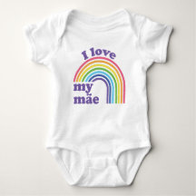 I Liebe My Mãe - Niedlicher Regenbogen