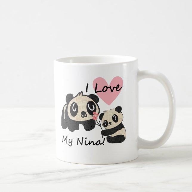 I Liebe My Nina Tasse (Rechts)