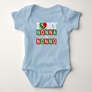 I Liebe My Nonna & Nonno Baby T - Shirt