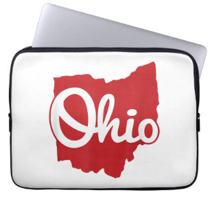 I Liebe My Ohio Zuhause Script Ohio Laptopschutzhülle