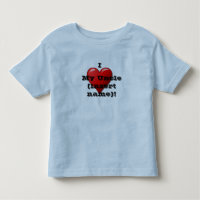 I Liebe My Onkel (Name) Child's Heart T Shirt