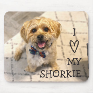 I Liebe My Shorkie | Vollständiges Foto Mousepad