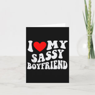 I Liebe My Sy Boyfriend Bf Karte