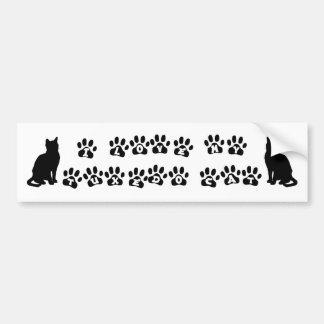 I Liebe My Tuxedo Cat - Schwarzer Text Autoaufkleber