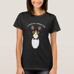 I Liebe My Tuxedo Cat T-Shirt