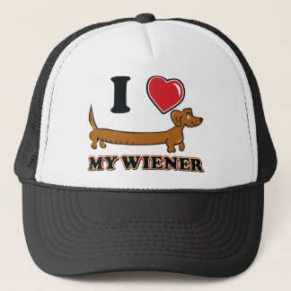 I Liebe My Weiner - Dackel Truckerkappe