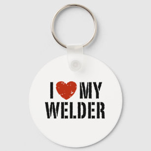 I Liebe My Welder Schlüsselanhänger