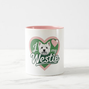 I Liebe My Westie Dog Tasse
