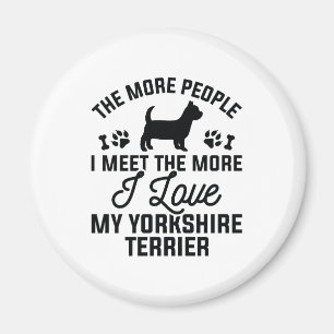 I Liebe My Yorkshire Terrier Magnet