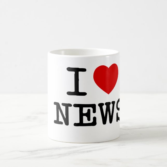 I Liebe-Nachrichten-Tasse Kaffeetasse (Mittel)