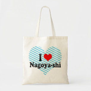 I Liebe Nagoya-shi, Japan Tragetasche