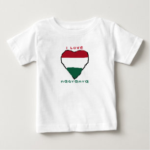 I Liebe Nagyanya Säuglings-T - Shirt