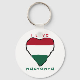 I Liebe Nagyanya Schlüsselanhänger