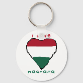 I Liebe Nagyapa Schlüsselanhänger