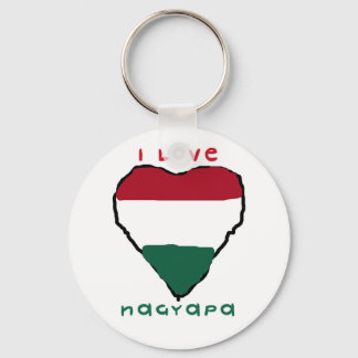 I Liebe Nagyapa Schlüsselanhänger