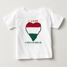 I Liebe Nagymama Säuglings-T - Shirt
