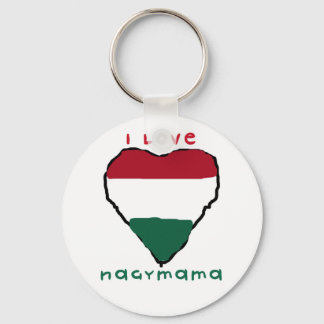 I Liebe Nagymama Schlüsselanhänger
