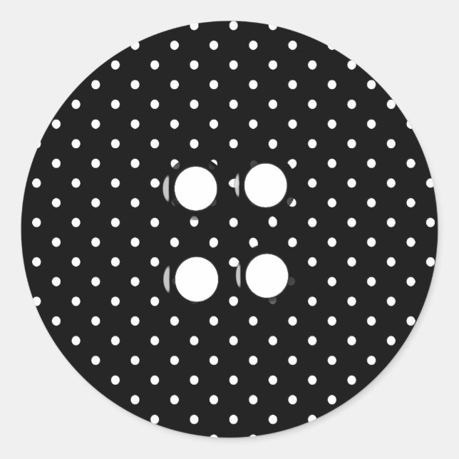 I Liebe Nähen - SRF Runder Aufkleber (Vorderseite)