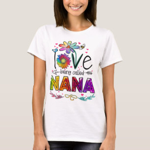 I Liebe Nana Daisy Blume Niedlich Mother' T-Shirt