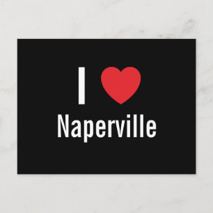 I Liebe Naperville Postkarte