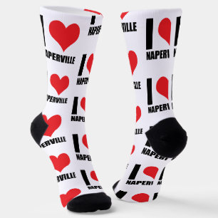 I Liebe Naperville Socken