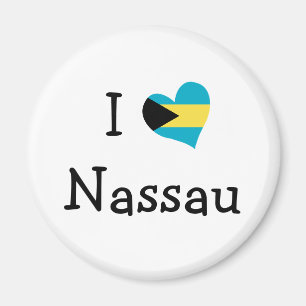I Liebe Nassau Magnet