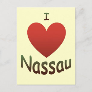 I Liebe Nassau Postkarte