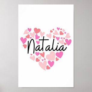 I Liebe Natalia Poster