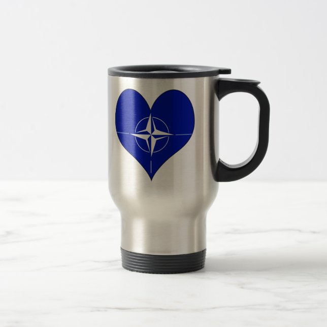 I Liebe-NATO Reisebecher (Rechts)