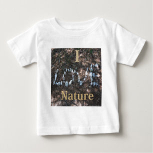 I Liebe Naturbekleidung und Geschenke Baby T-shirt