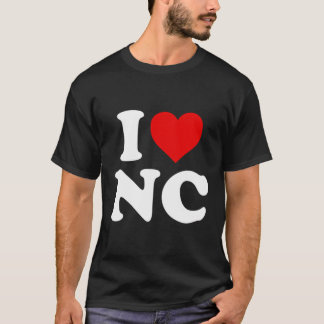 I Liebe Nc Herzina T-Shirt