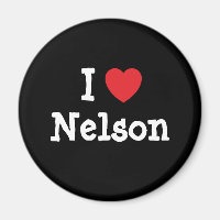 I Liebe Nelson Herz Brauch personalisiert