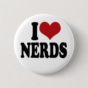 I Liebe-Nerds Button