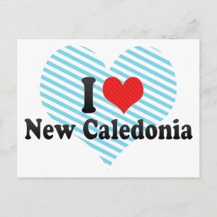 I Liebe Neukaledonien Postkarte